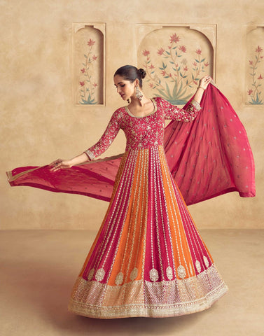 Real Georgette Lehenga Choli – Ideal for Bridal & Festive Wear