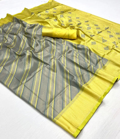 Pure Handloom Silk Saree - Vibrant Colors and Exquisite Craftsmanship