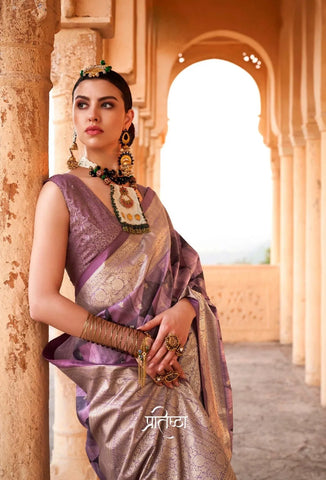 Tradional Poly Viscose Silk Saree - Regal Fashion for Special Occasions