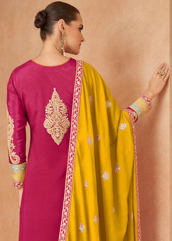 Gota Patti Embellished Palazzo Style Salwar Suit