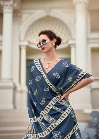 Pure Mal Mal Silk saree