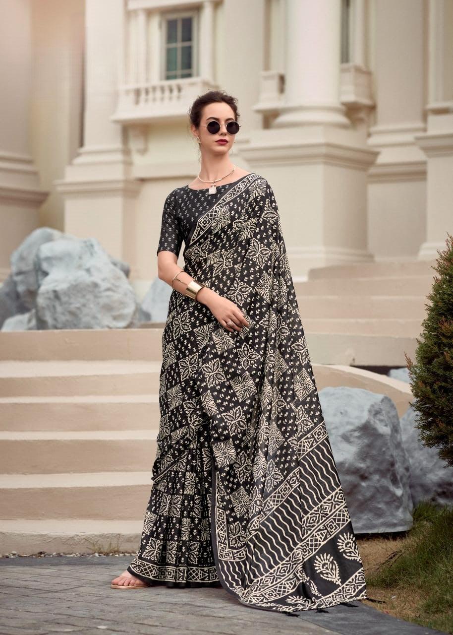 Pure Mal Mal Silk saree