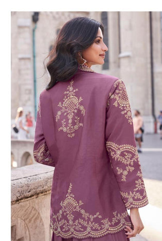 REAL PREMIUM SILK DESIGNER INDOWESTERN DRESS