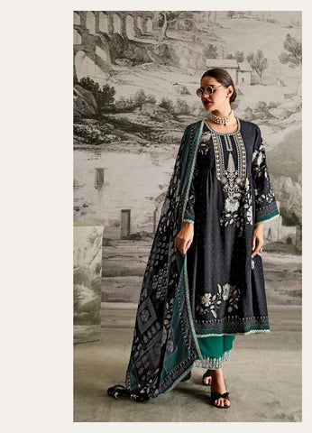 Exclusive Muslin Digital Print Pakistani Suit