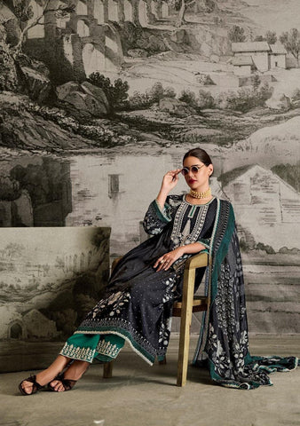 Exclusive Muslin Digital Print Pakistani Suit