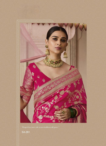 Luxurious Mehroon Silk Saree - Perfect for Wedding Occasions | INDOSILK