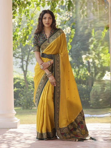 Viscose Weaving Saree