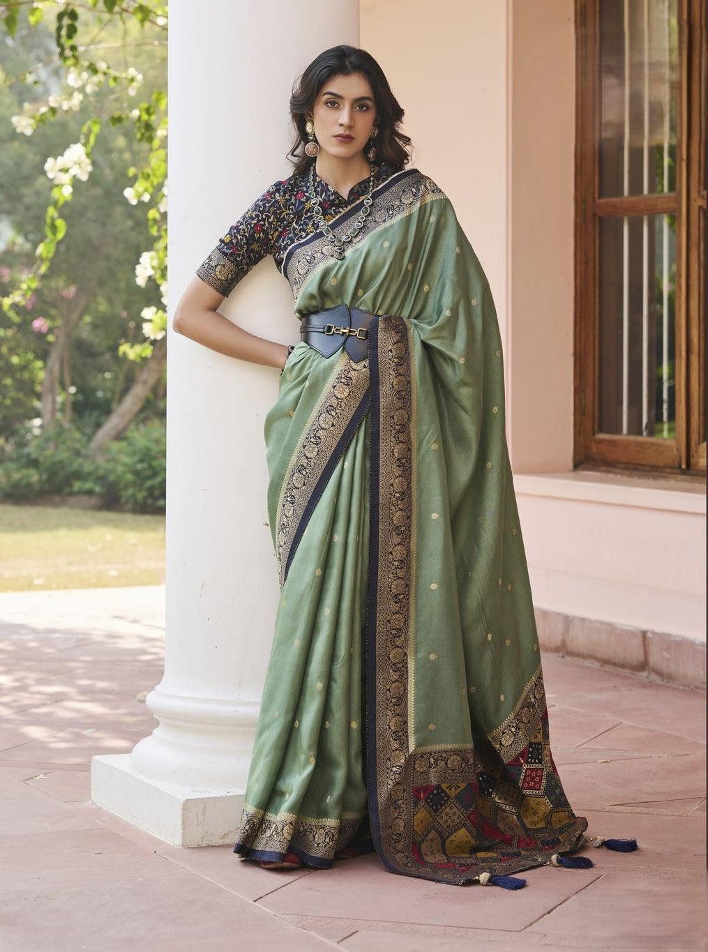 Viscose Weaving Saree