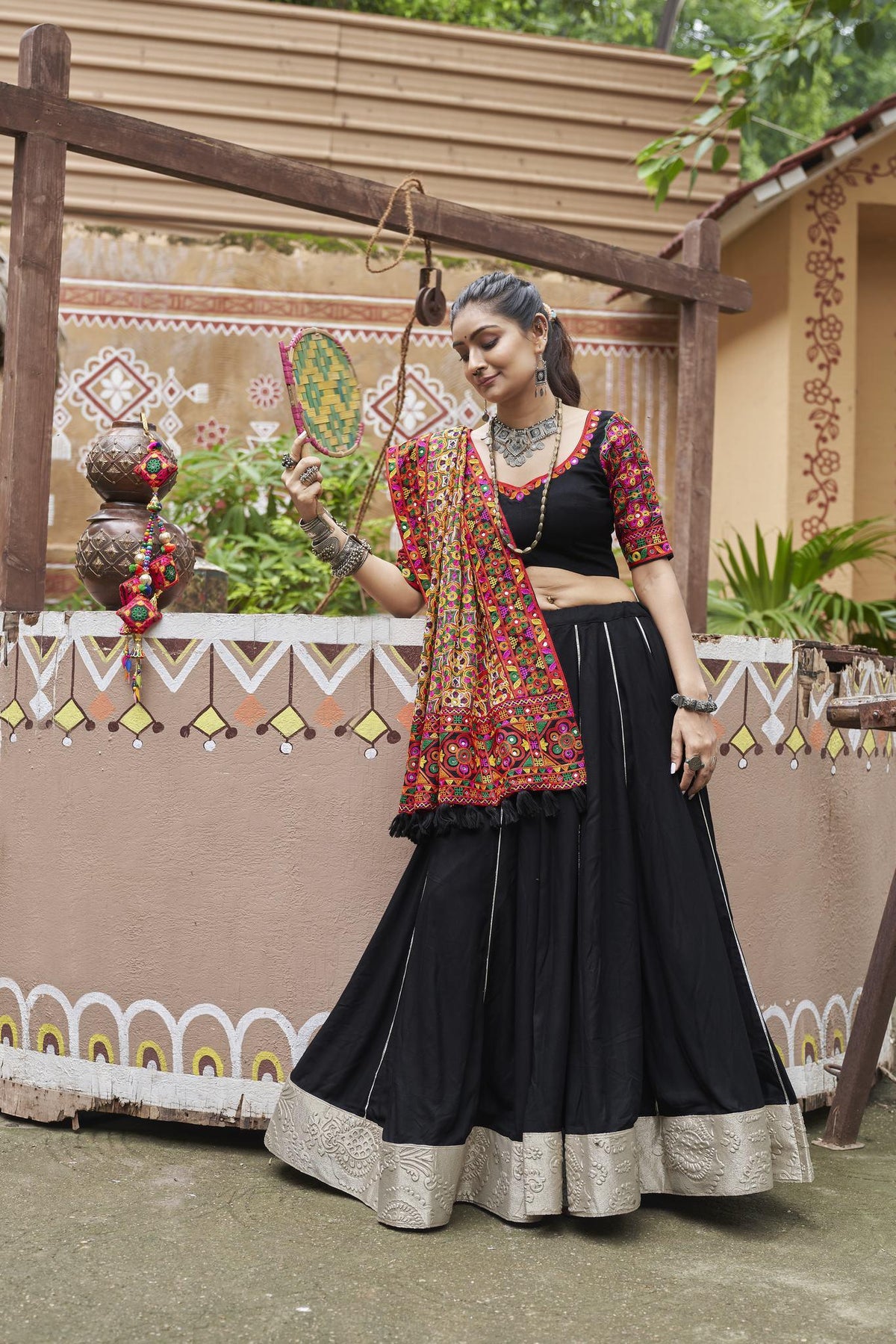 Exclusive Navratri Black Color Chaniya Choli Collection