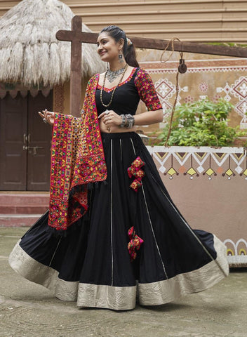 Exclusive Navratri Black Color Chaniya Choli Collection