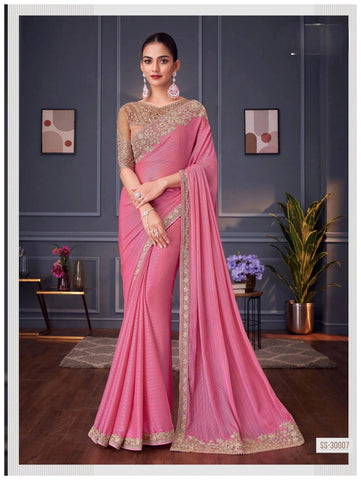 Georgette Saree for Women - Lightweight, Soft, and Comfortable | Perfect for Party, Wedding, or Festive Occasions