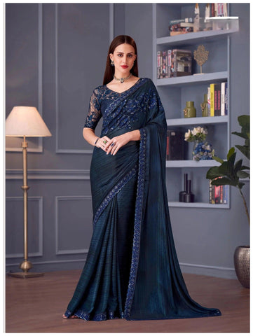 Georgette Saree for Women - Lightweight, Soft, and Comfortable | Perfect for Party, Wedding, or Festive Occasions