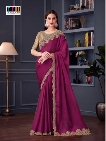 Georgette Saree for Women - Lightweight, Soft, and Comfortable | Perfect for Party, Wedding, or Festive Occasions